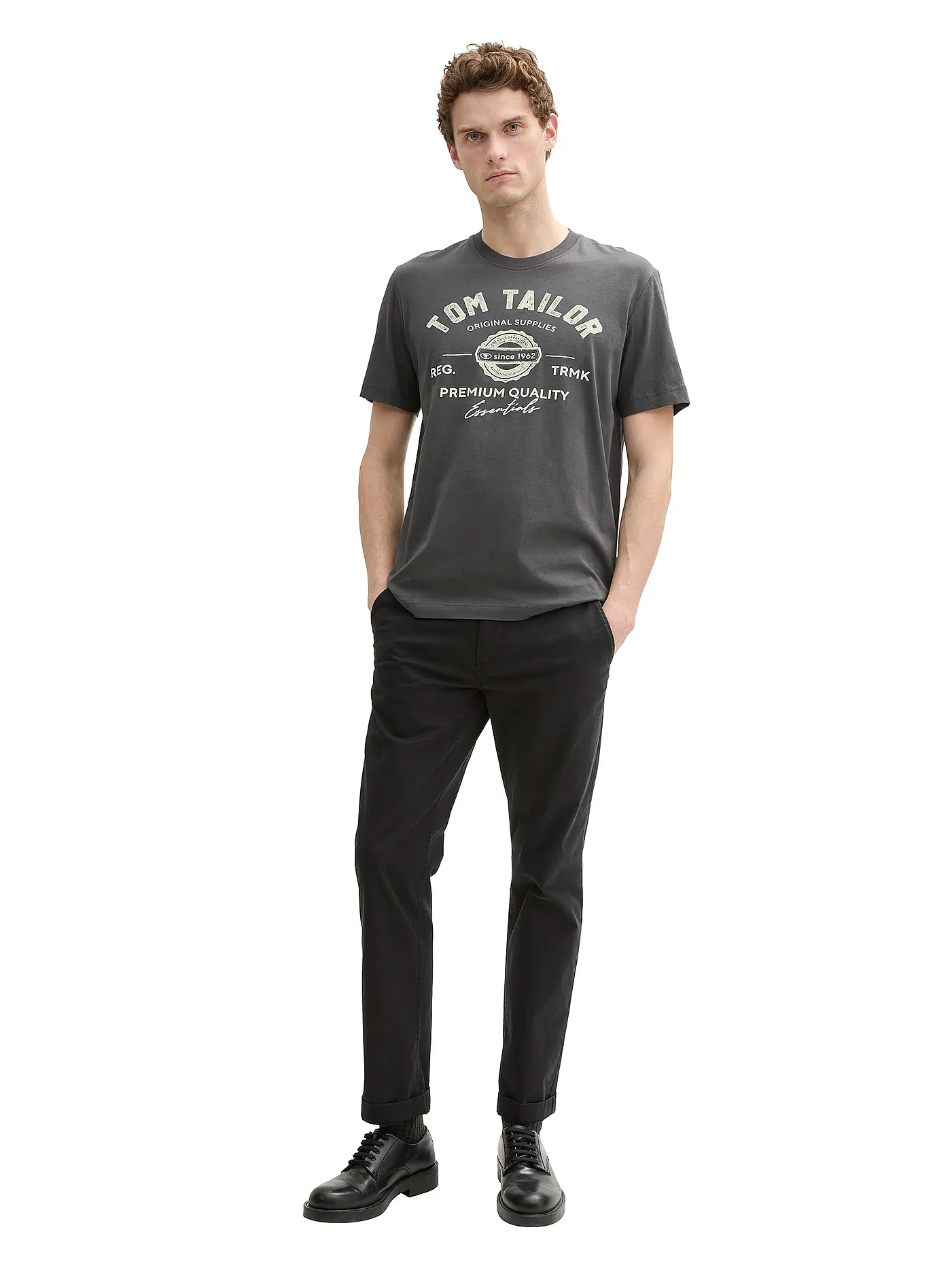 TOM TAILOR | T-Shirt | grau